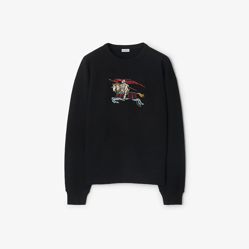 EKD Cotton Sweatshirt in Black - Men | Burberry® Official