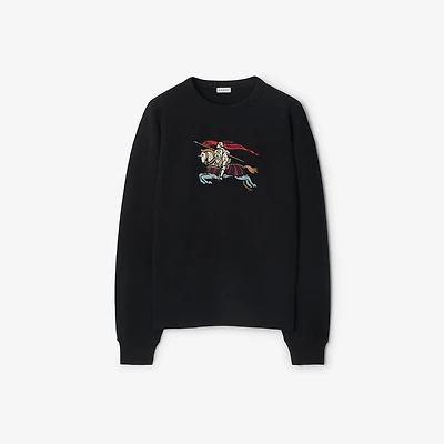 EKD​ Cotton Sweatshirt in Black - Men | Burberry® Official