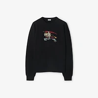 EKD​ Cotton Sweatshirt in Black - Men | Burberry® Official