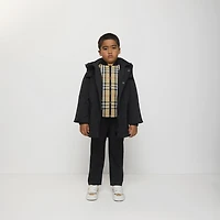 Detachable Warmer Nylon Parka in Black | Burberry® Official