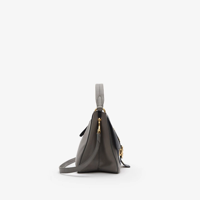 Small Rider Bag in Asphalt grey/bermuda blue/indigo - Women, Leather | Burberry® Official