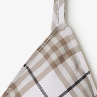 Check Bikini Top in Cotton - Women, Nylon | Burberry® Official