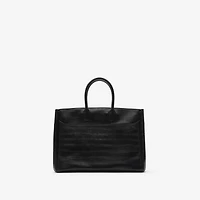 Medium Rocking Horse Tote in Black - Women | Burberry® Official