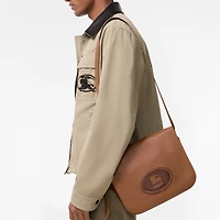 Tavistock Messenger Bag in Hazel brown - Men, Leather | Burberry® Official