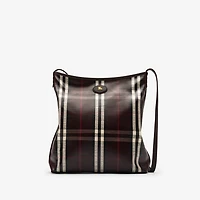 Small Highlands Shoulder Bag in Mahogany red - Women | Burberry® Official