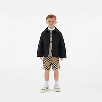 Quilted Barn Jacket in Black | Burberry® Official