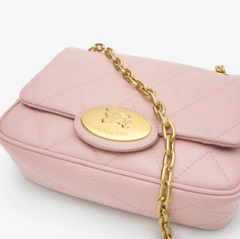 Small Strand Bag​ in Rose - Women, Leather | Burberry® Official