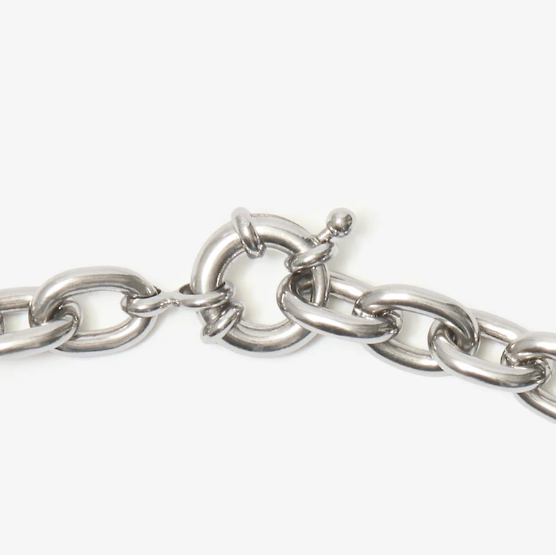 Charm Chain Necklace in Silver - Women | Burberry® Official