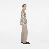 Regular Fit Check Cotton Shirt - Men | Burberry® Official