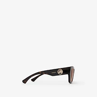 EKD Cat-eye Sunglasses in Dark havana - Women | Burberry® Official