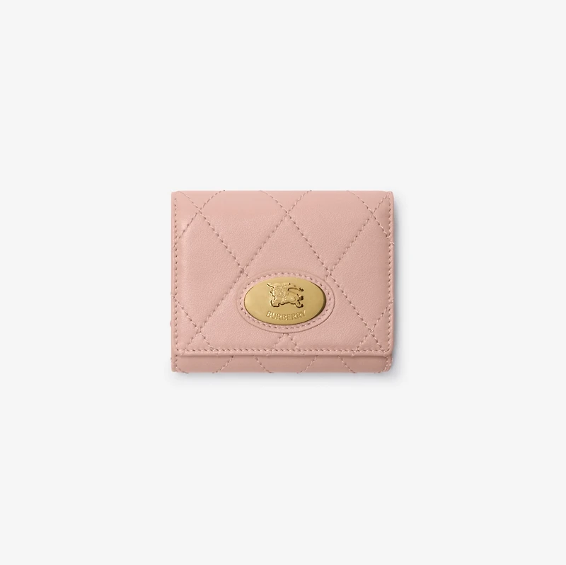 Strand Wallet in Rose - Women, Leather | Burberry® Official