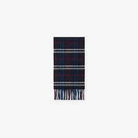 Check Cashmere Scarf in Storm - Children | Burberry® Official