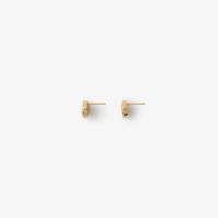 Knight Coin Earrings in Gold/blue - Women | Burberry® Official