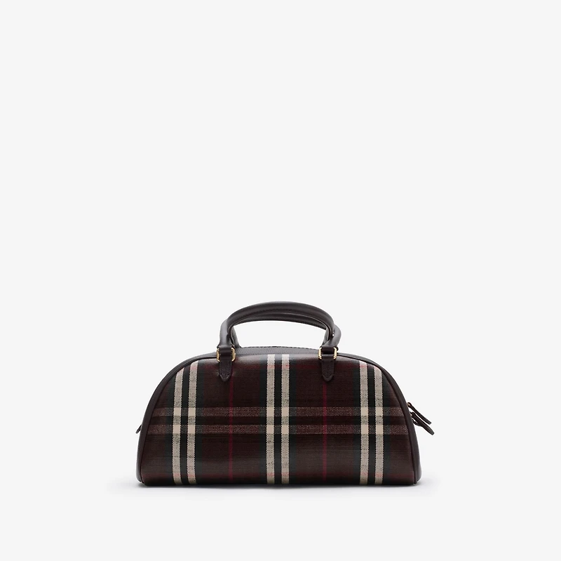 Medium Highlands Bowling Bag​ in Mahogany red - Women | Burberry® Official