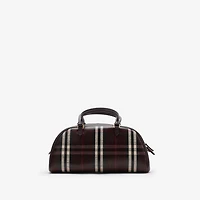 Medium Highlands Bowling Bag​ in Mahogany red - Women | Burberry® Official