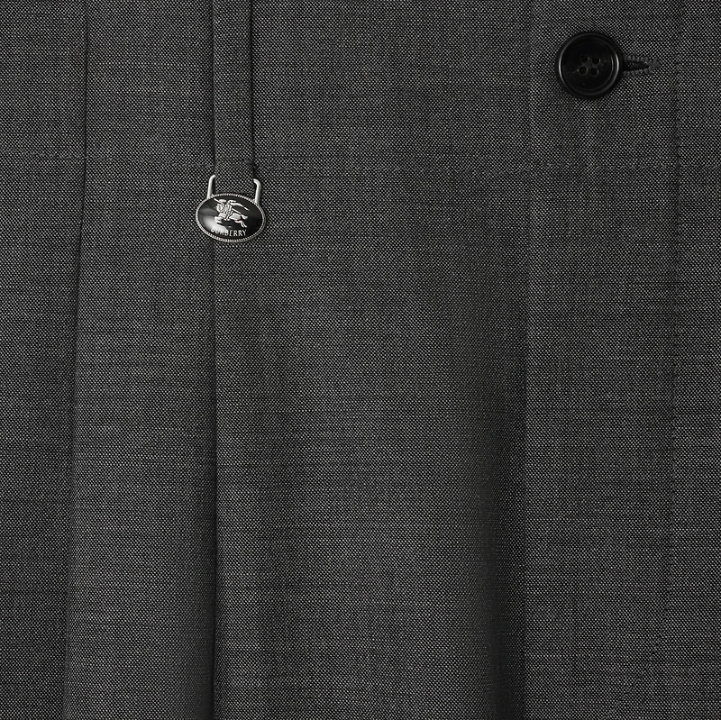 Wool Tailored Trousers in Gull grey/trip grey - Men | Burberry® Official