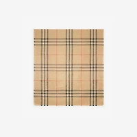 Metallic Wool Silk Scarf in Sand | Burberry® Official