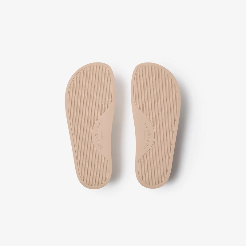 Check Slides in Teacup - Women, Technical | Burberry® Official