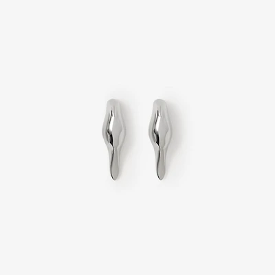 Duck Stud Earrings in Silver - Women | Burberry® Official