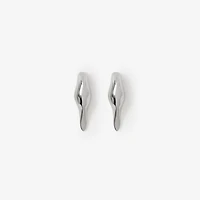 Duck Stud Earrings in Silver - Women | Burberry® Official