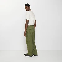 Cotton Cargo Trousers in Pasture green - Men | Burberry® Official