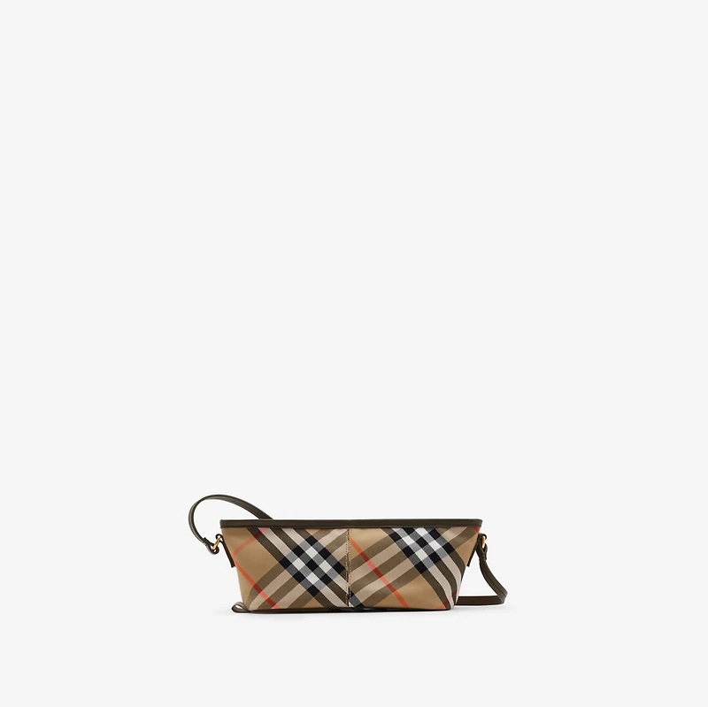 Check Mini Bag in Sand - Women | Burberry® Official