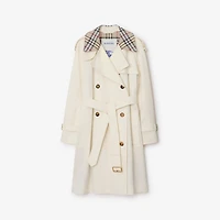 Mid-length Check Collar Castleford Trench Coat in - Women