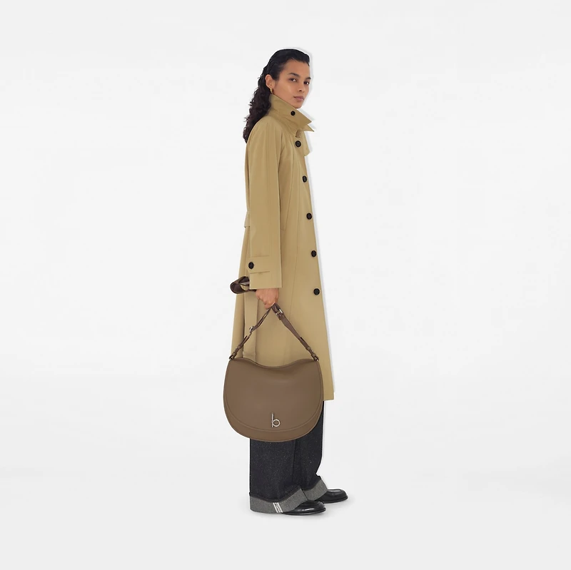 Large Rocking Horse Satchel in Brush - Men | Burberry® Official