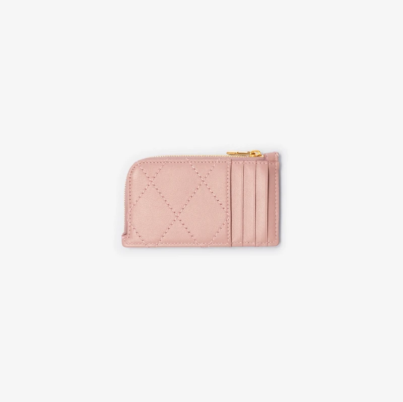 Strand Zip Card Case in Rose - Women | Burberry® Official
