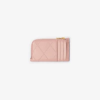 Strand Zip Card Case in Rose - Women | Burberry® Official