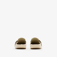 Suede Urchin Clogs in Bake - Women | Burberry® Official