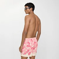 Seahorses Swim Shorts in Azalea pink - Men, Fabric | Burberry® Official