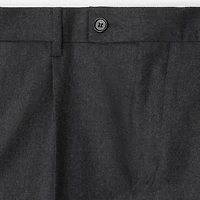 Wool Flannel Tailored Trousers in Brisk grey - Men | Burberry® Official