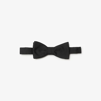 Silk Bow Tie in Black - Men | Burberry® Official