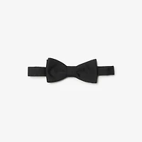 Silk Bow Tie in Black - Men | Burberry® Official