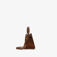 Mini Cotswolds Tote in Hazel brown - Women | Burberry® Official
