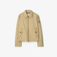 Gabardine Jacket in Dune beige - Men | Burberry® Official