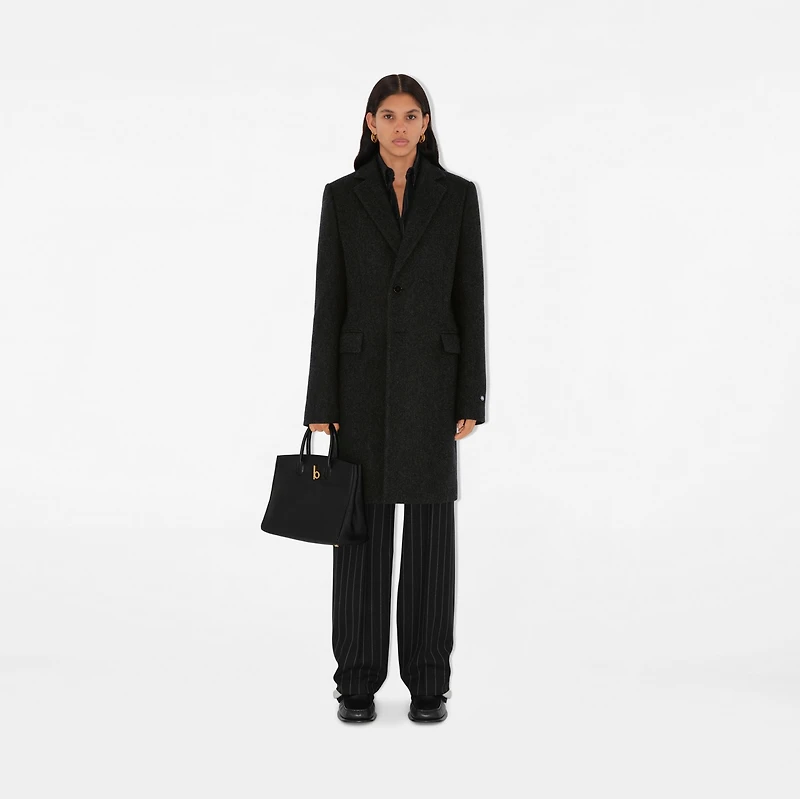 Wool Tailored Coat in Brisk - Women | Burberry® Official