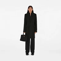 Wool Tailored Coat in Brisk - Women | Burberry® Official
