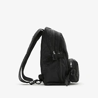 Check Jacquard Backpack in Black - Men | Burberry® Official