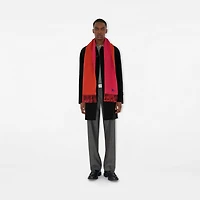 Reversible Cashmere Scarf in Tart/roux | Burberry® Official