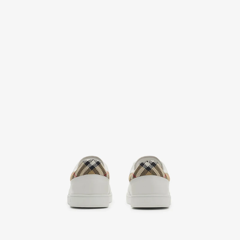 Leather Set Sneakers​ in /sand beige