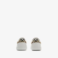 Leather Set Sneakers​ in /sand beige