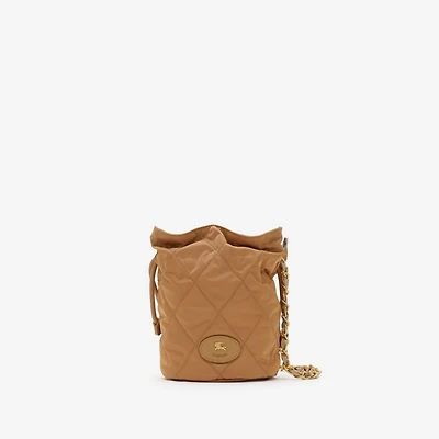 Reversible Horseshoe Chain Pouch in Teak brown - Women | Burberry® Official
