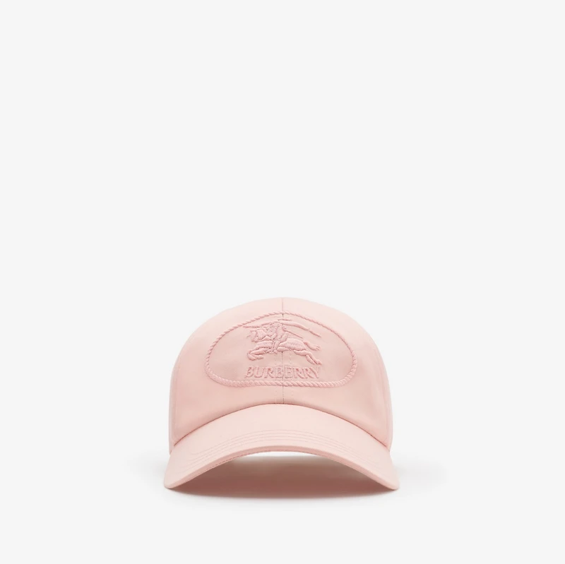 Knight Stamp Gabardine Baseball Cap in Flora - Men | Burberry® Official