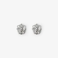 B Charm Hair Clips in Palladio | Burberry® Official