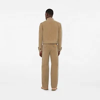 B Crest Cotton Jacket in Walrus - Men | Burberry® Official