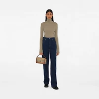 Top Handle Note Bag in Briar brown - Women | Burberry® Official