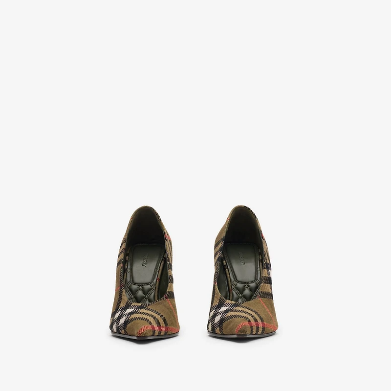 Check Cameo High Pumps​ in Brush - Women | Burberry® Official