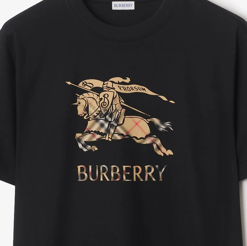 EKD Ombré Cotton T-shirt in Black - Men | Burberry® Official